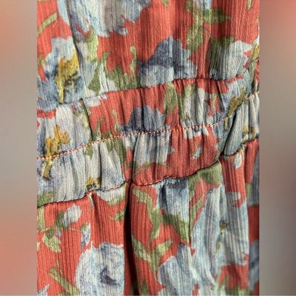 Mi Ami Francesca Floral Faux Wrap Mini Dress Size XXS - Picture 7 of 16